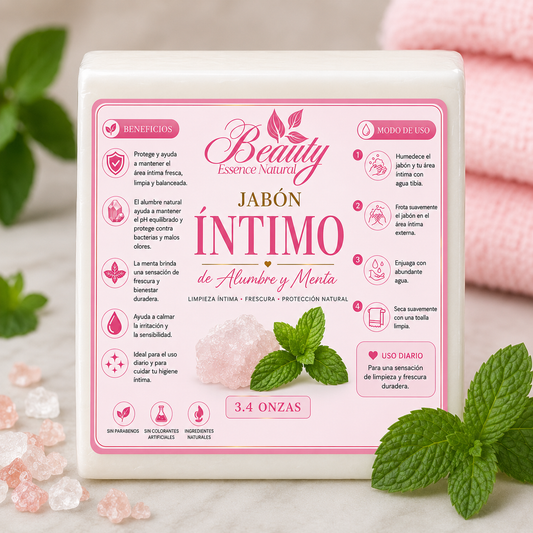 Jabon de Alumbre y menta
