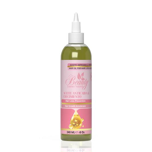 nueva presentación de 8 oz Aceite anticaida y de crecimiento