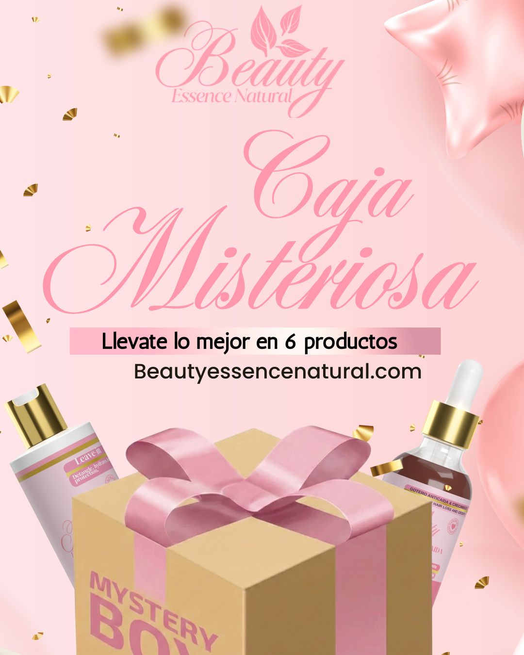 caja misteriosa 6 productos